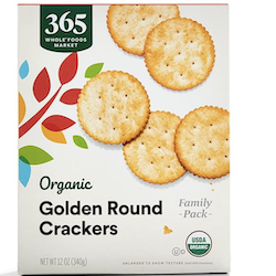 Golden Round Crackers