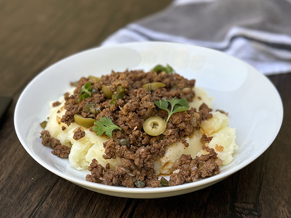 Cuban Ground Beef and Tomato Picadillo Recipe