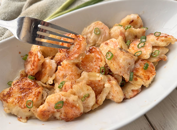 Easy Chinese Buffet Style Creamy Coconut Shrimp