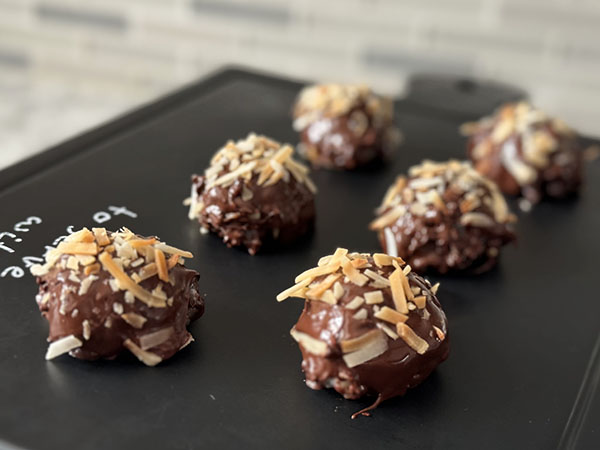 Easy Double Chocolate Coconut Bites Recipe