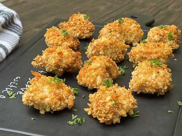 Easy Oven Baked Chicken Nuggets with Panko Crust