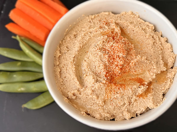 Healthy Roasted Cauliflower Hummus Recipe (Whole30)
