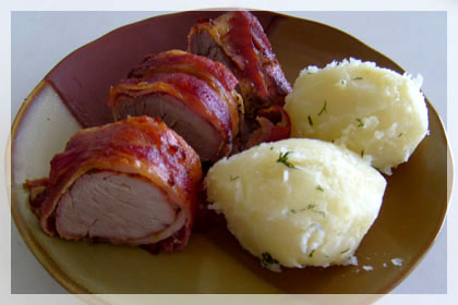 Bacon-wrapped Pork Roast