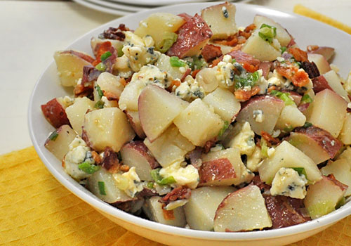 Baked Potato Gorgonzola Salad