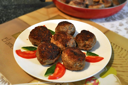 Beef and Pork Patties