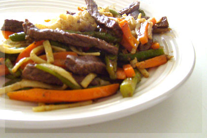 Beef and Vegetable Stir-fry